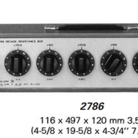Model No : 278610 /  저항박스(Deca